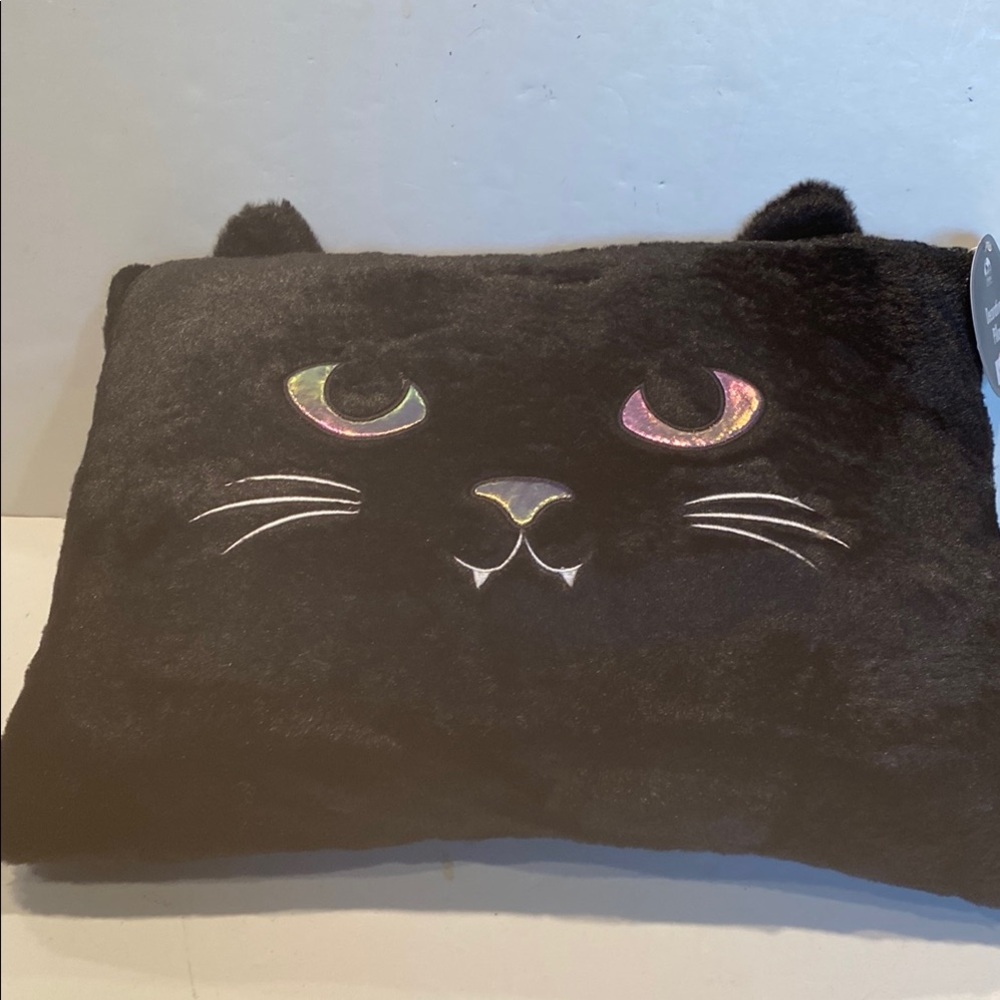 NWT Plush Decorative Cat Pillow